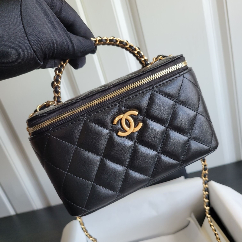 Ch*el cosmetic bags
